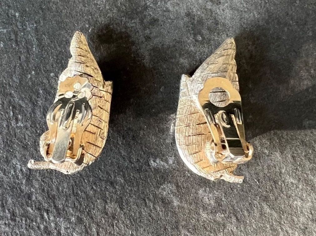 Ohrringe & -stecker: Boucles d’oreilles feuilles vintage – Gebraucht aus Nyon von stylevintage79 2
