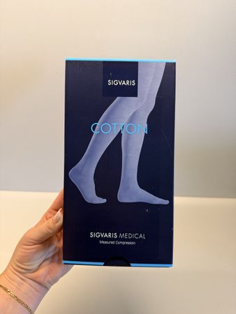 Sigvaris Kompressionsstrümpfe Cotton S neu
