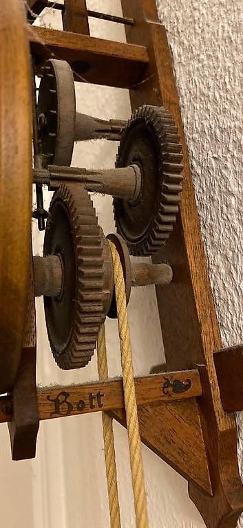 Orologi: Engadiner Holzräderuhr von Bott – Usato da Plons venduto da sus_ltg8 1