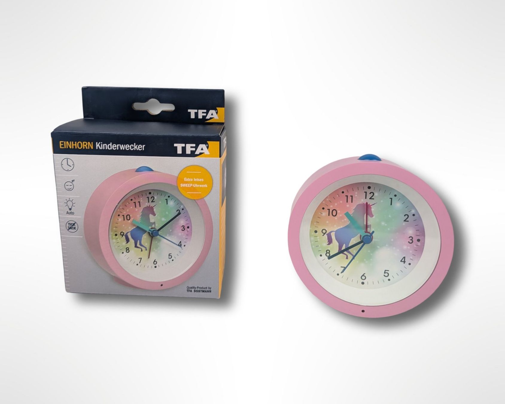 Réveils: TFA Einhorn Kinderwecker – Neuf (Voir description) à Suhr par Restwert_Suhr