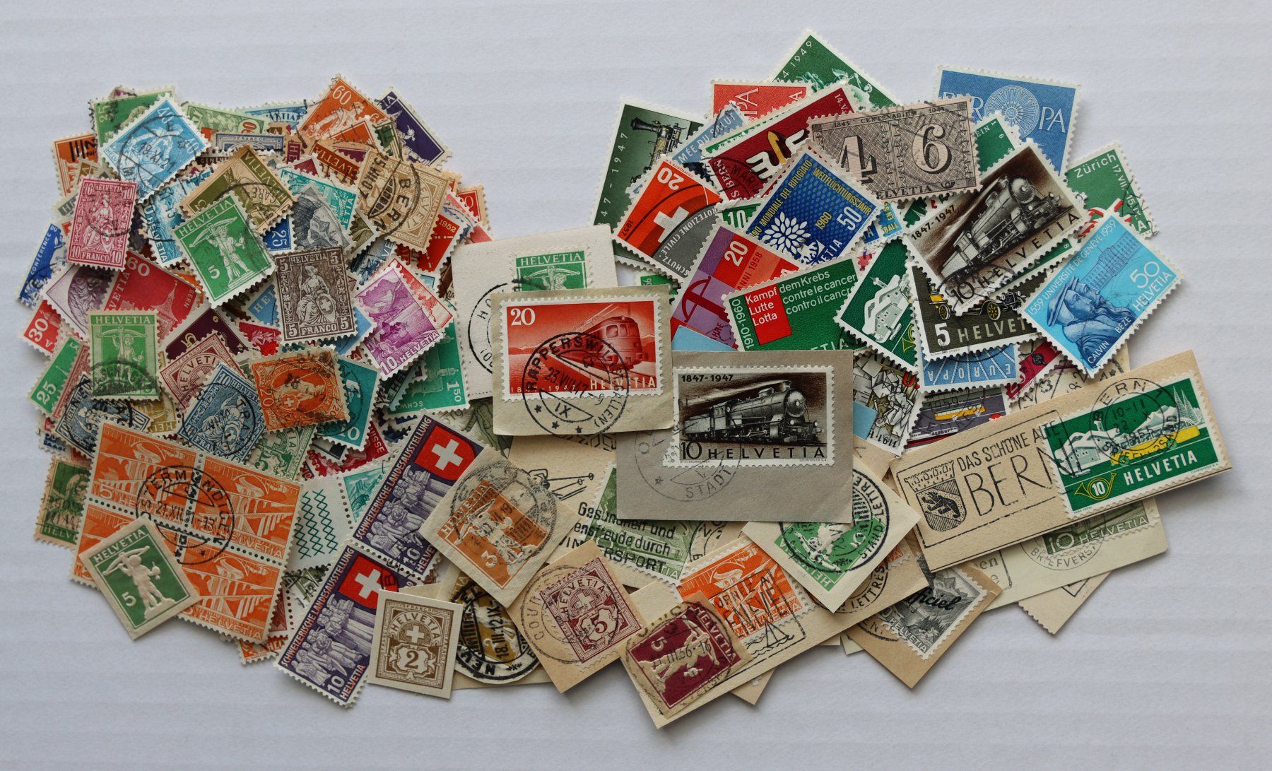 Tutti i francobolli: Briefmarken CH Lot (1) – Usato da Oberentfelden venduto da lakipul 7