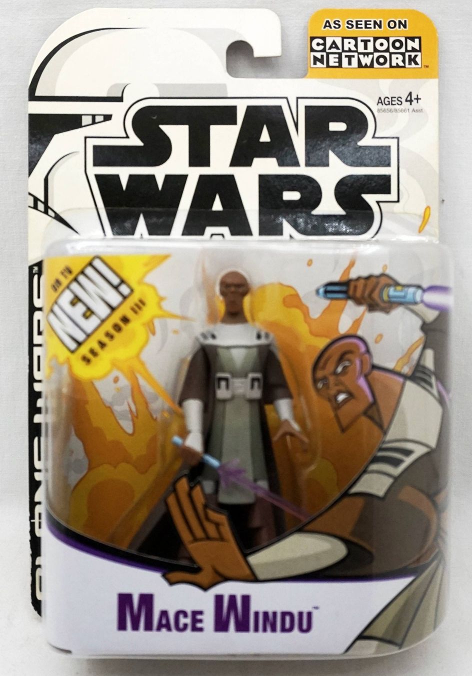 Statuette: STAR WARS CLONE WARS MACE WINDU NEW UNOPENED HASBRO 2005 – Nuovo e nell'imballaggio originale da Lugano venduto da YouWantUS