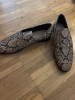 Zara Trafaluc Loafers - Schlangenmuster - Grösse 36