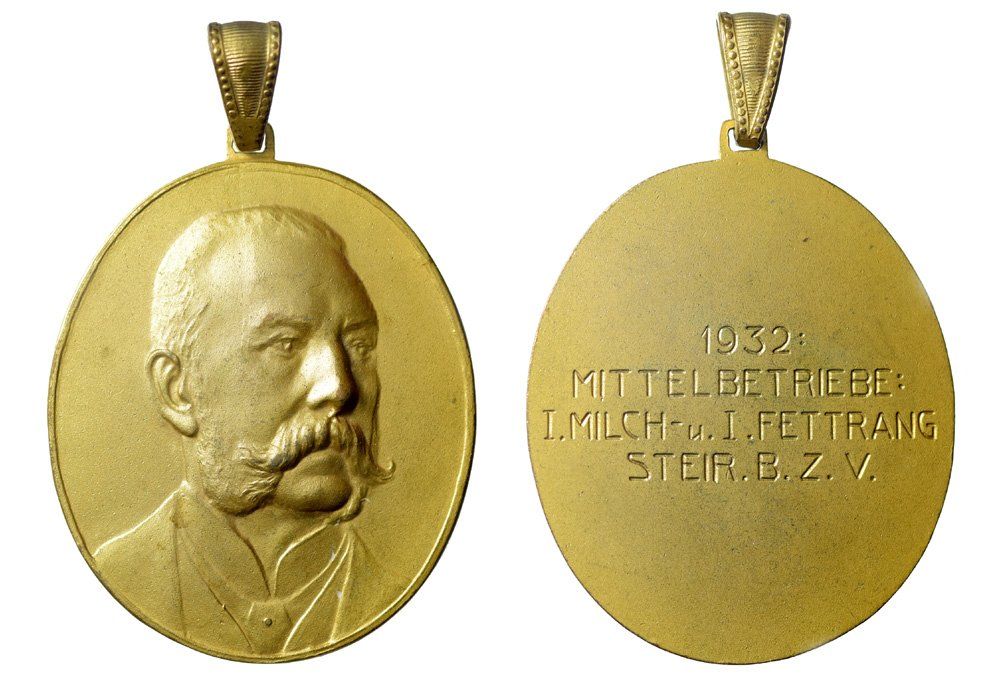 Medaglie: Österreich, Ovalmedaille 1932 – Usato da Chiasso venduto da Novamarketing