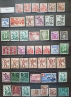 Lot 7) von 70 Abarten diverse Striche