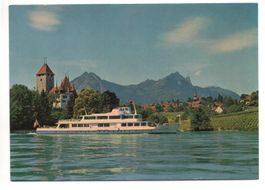 SPIEZ Motorschiff Beatus auf Thunersee - Stempel Schiff