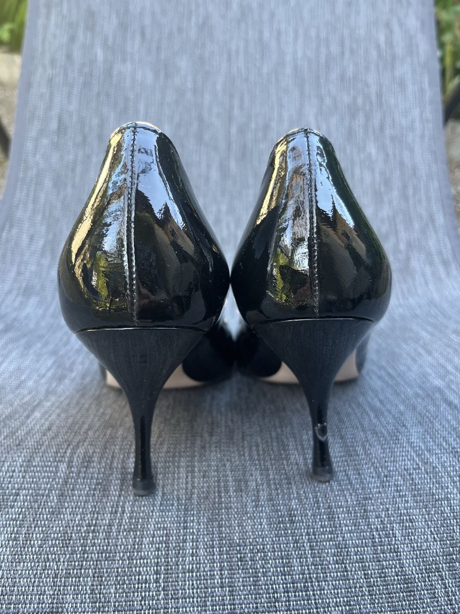 Scarpe da donna: 1 Paar Pumps, Lackleder, Gr. 39,5 – Nuovo (secondo la descrizione) da Zürich venduto da Jeniffer1 3