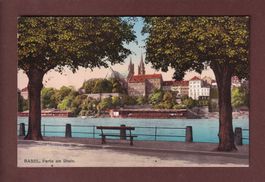 BASEL - Partie am Rhein