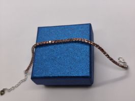 Pinker Turmalin Silber Armband, verstellbar 15-19cm Glamour