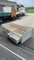 Schlafzimmerbett mit Stauraum, Lattenrost und Matratze