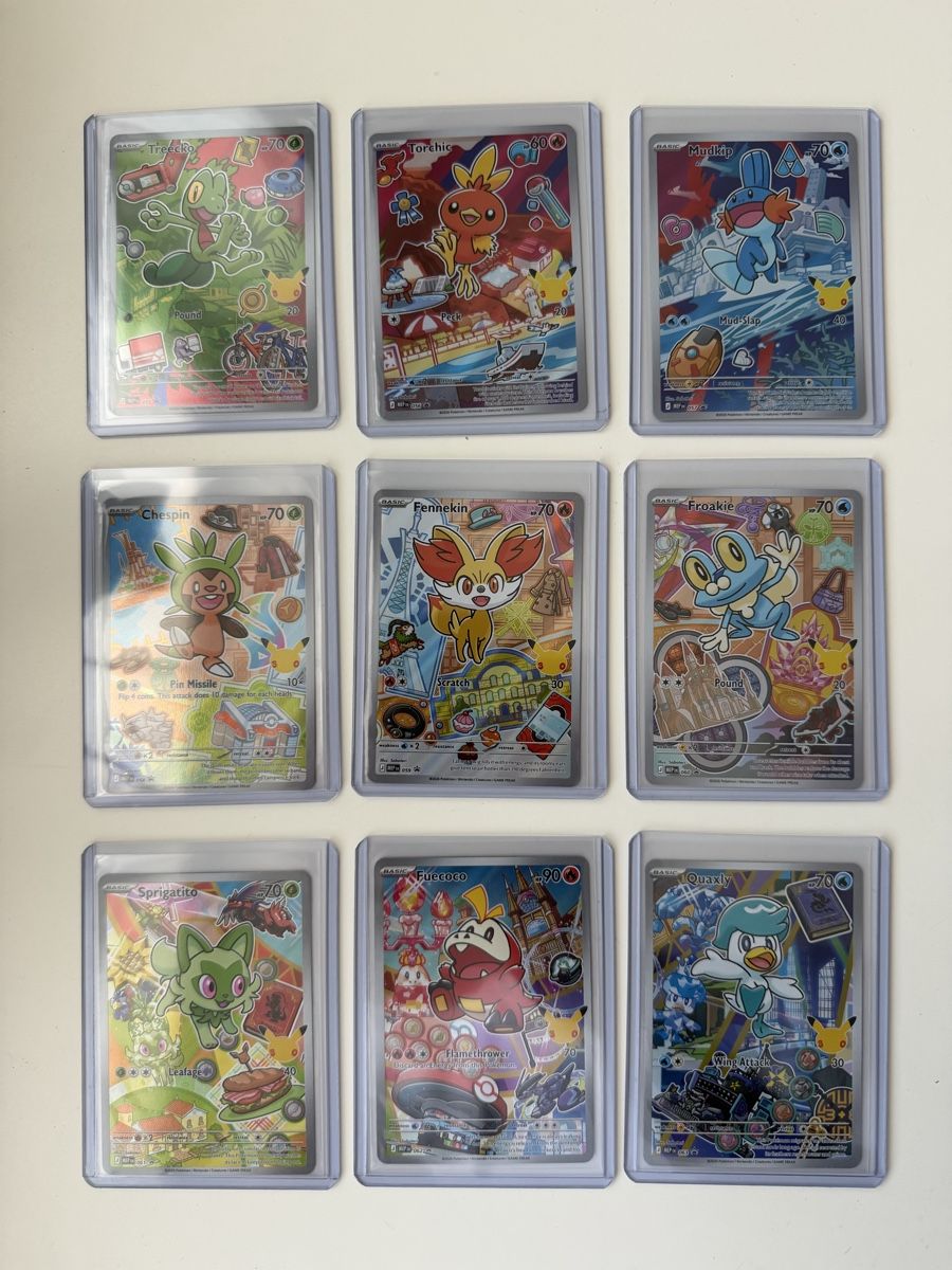 Pokémon Sammelbilder & Trading cards: Pokemon First Partner Series 3 - Full Set 9 (ENG) – Neu (gemäss Beschreibung) aus Erlen von Ale_TCG