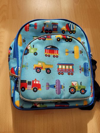 Wildkin Kinderrucksack mit Fahrzeug Motiv