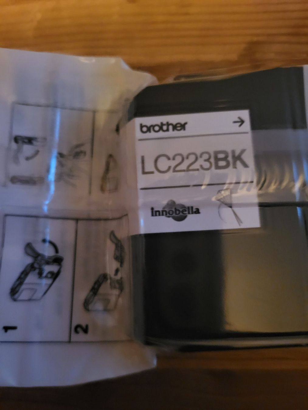 Brother Cartucce per stampanti & toner: 3 Druckerpatronen schwarz LC223BK – Nuovo e nell'imballaggio originale da Guggisberg venduto da Aegertenlehn 1