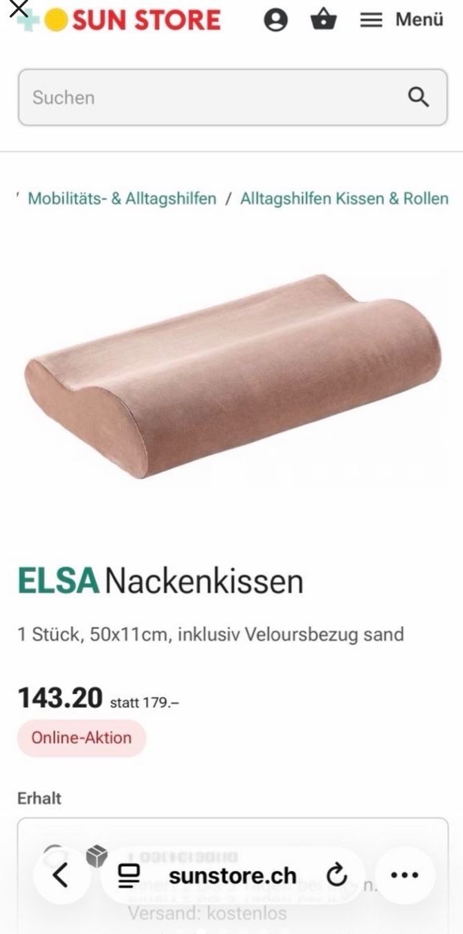 Elsa Cuscini: Elsa Kopfkissen – Usato da Bern venduto da Bellsjingle 1