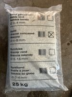 4 Säcke Splitt 4-8mm neu