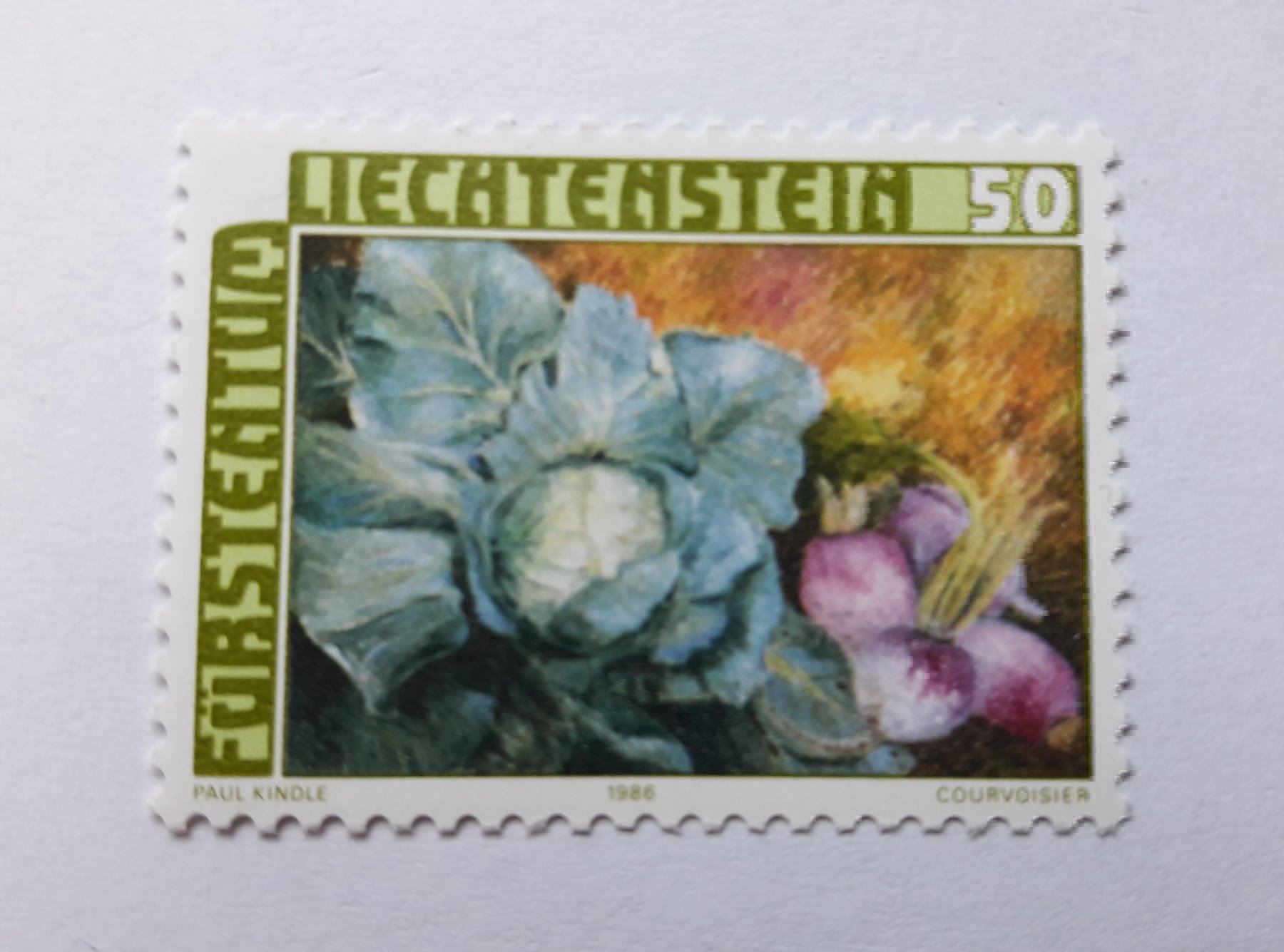 Alle Briefmarken: 1986 Ackerfrüchte  ** – Neu (gemäss Beschreibung) aus Alten von Regenwasser 1