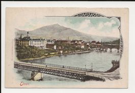 AK ca.1900 Olten mit Brücke