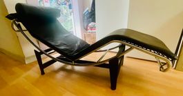 Fauteuil style LC4 simili cuir