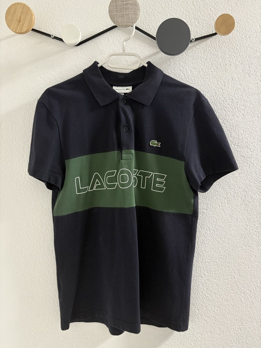 Lacoste Magliette Polo: Polo Lacoste bleu et vert taille S REGULAR FIT - GOOD – Usato da Vétroz venduto da eli_fc2s