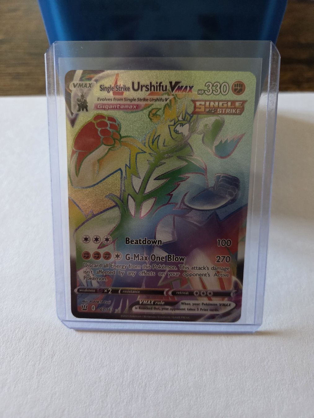 Pokémon Carte collezionabili: Pokemon Urshifu VMAX – Nuovo (secondo la descrizione) da Stachen venduto da Gon_Soku