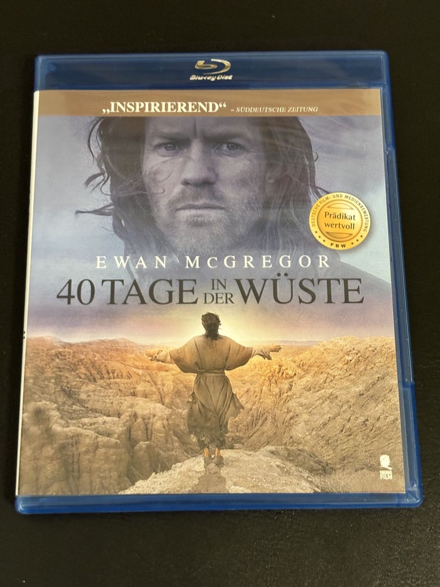 Tutti i DVDs: 40 Tage in der Wüste Blu Ray mit Ewan McGregor (Star Wars) – Usato da Luzern venduto da Armastra