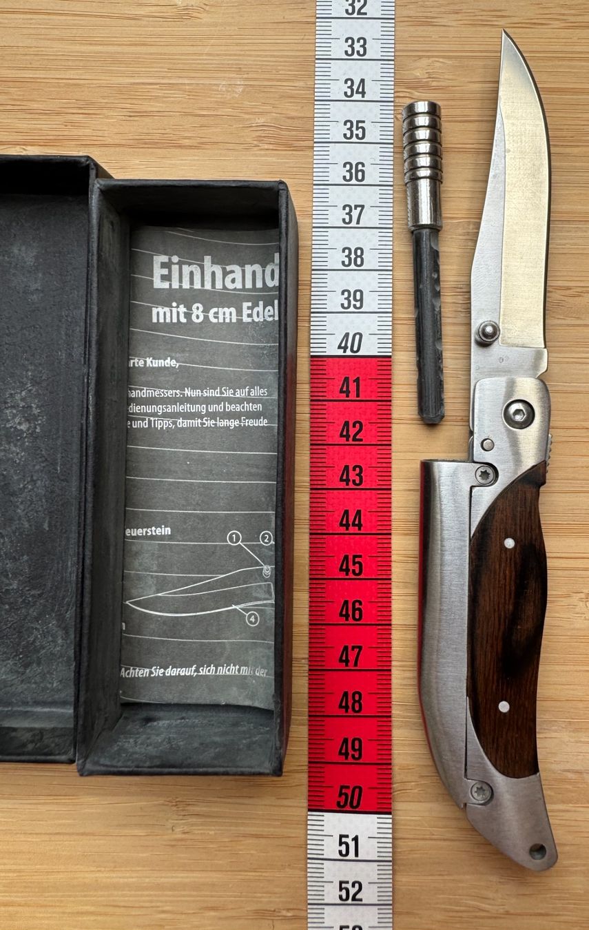 Taschenmesser: Semptec Pearl Edition - Taschen-/Klappmesser mit Feuerstein – Gebraucht aus Winterthur von YaV 1
