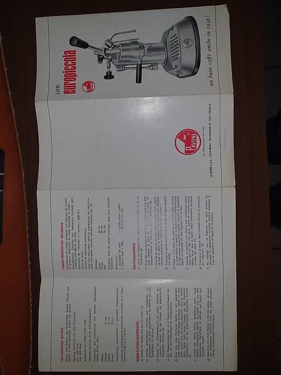 La Pavoni Macchine per caffè & Macchine per espresso: Macchina caffè "La Pavoni" Europiccola vintage – Usato da Balerna venduto da cri_7ghl 3