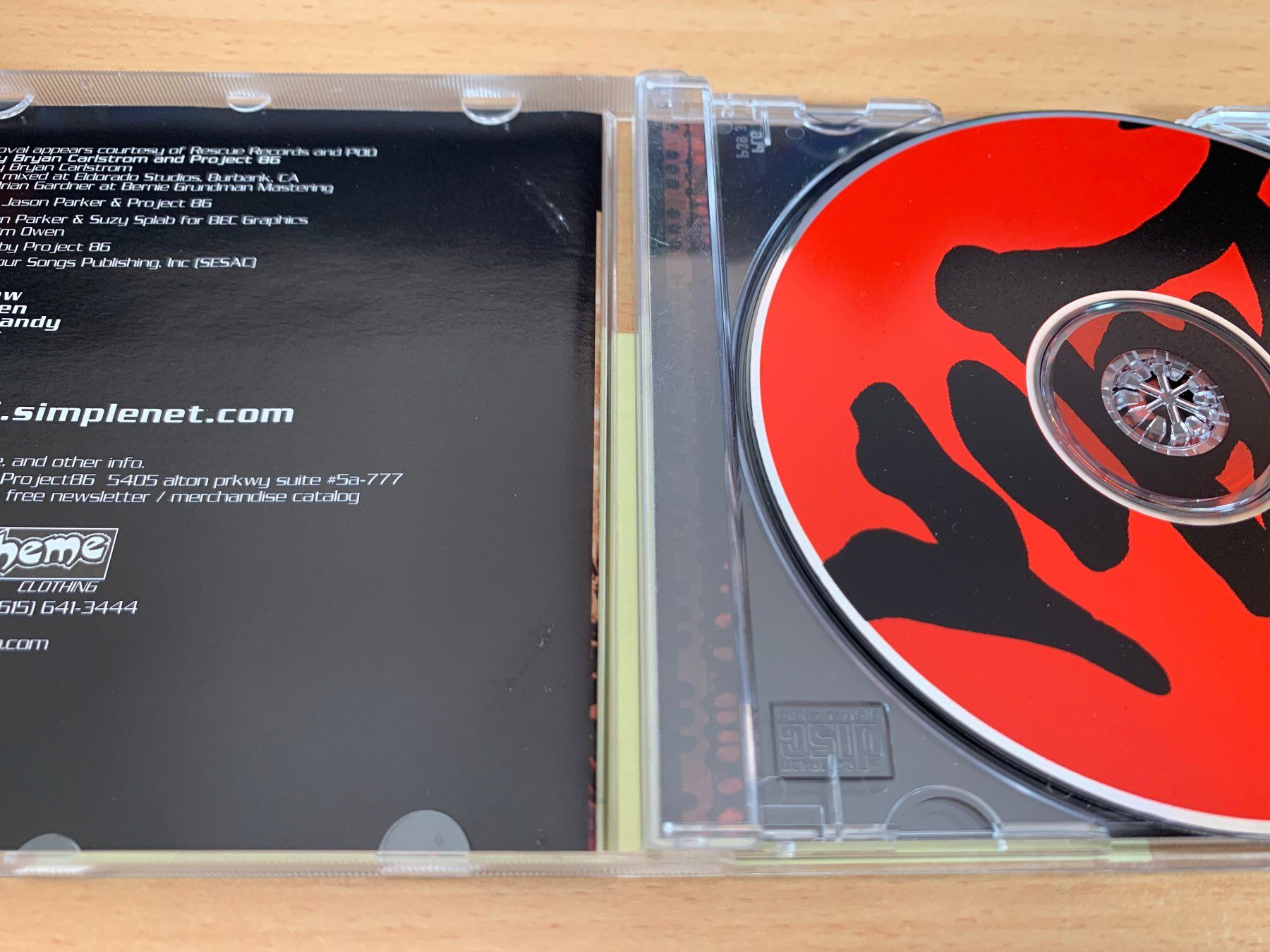CDs: Project 86 – Project 86 – D'occasion à Rikon im Tösstal par Alpenmutz 2