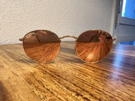 Ray-Ban Sonnenbrille Round Metal RB 3447 Gold