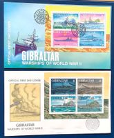 1996-97 FDC Gibraltar Kriegsschiffe