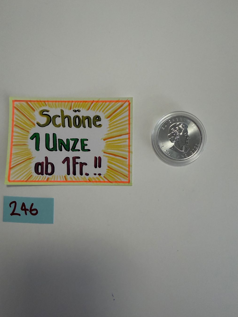 Tutti le monete: Schöne Unze 2022 – Usato da Engi venduto da kasi09