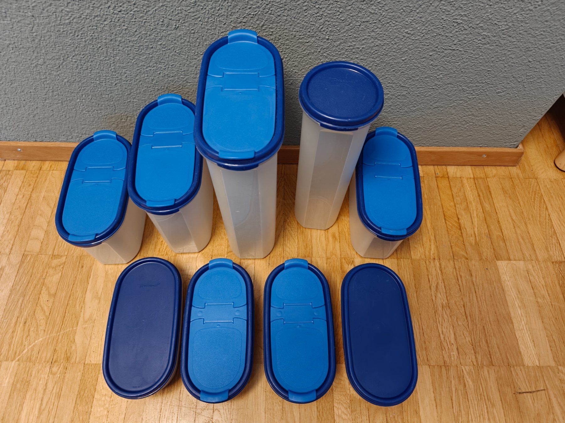 Tupperware Contenitori & Simili: Tupperware Tuppervision Set blau – Usato da Luzern venduto da schuhparadies159 3