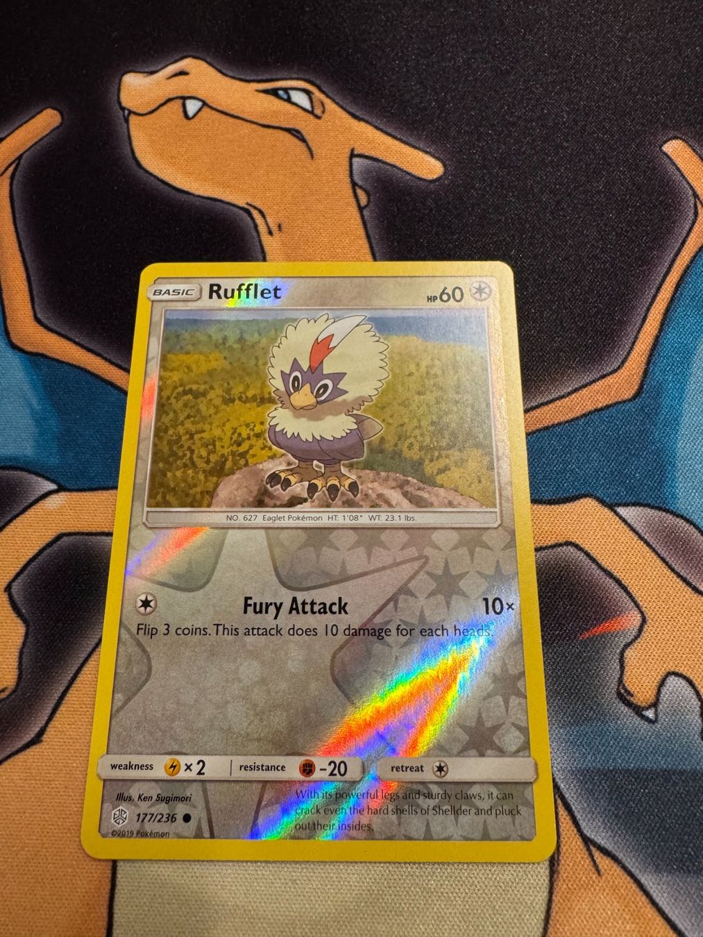 Pokémon Cartes à collectionner: Rufflet (CEC 177) - Reverse Holo - Cosmic Eclipse – Neuf (Voir description) à Bülach par Pfrenzel