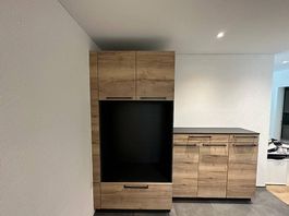 Hochwertige Garderobe Möbel-Set Eiche Optik 