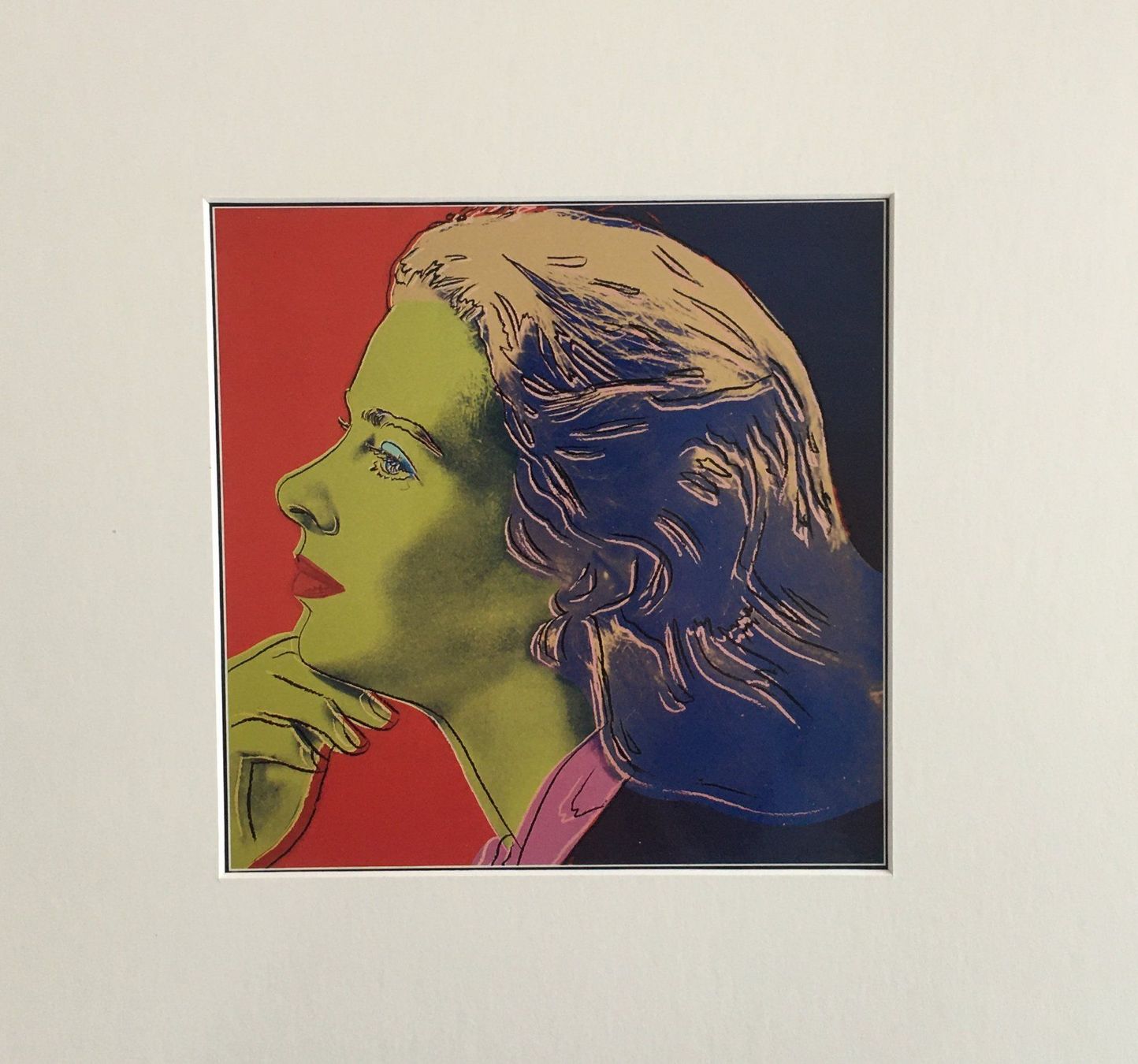 Grafiken & Lithographien: Andy Warhol " Ingrid Bergman – Herself "   KUNSTDRUCK – Gebraucht aus Nennigkofen von juhit 1