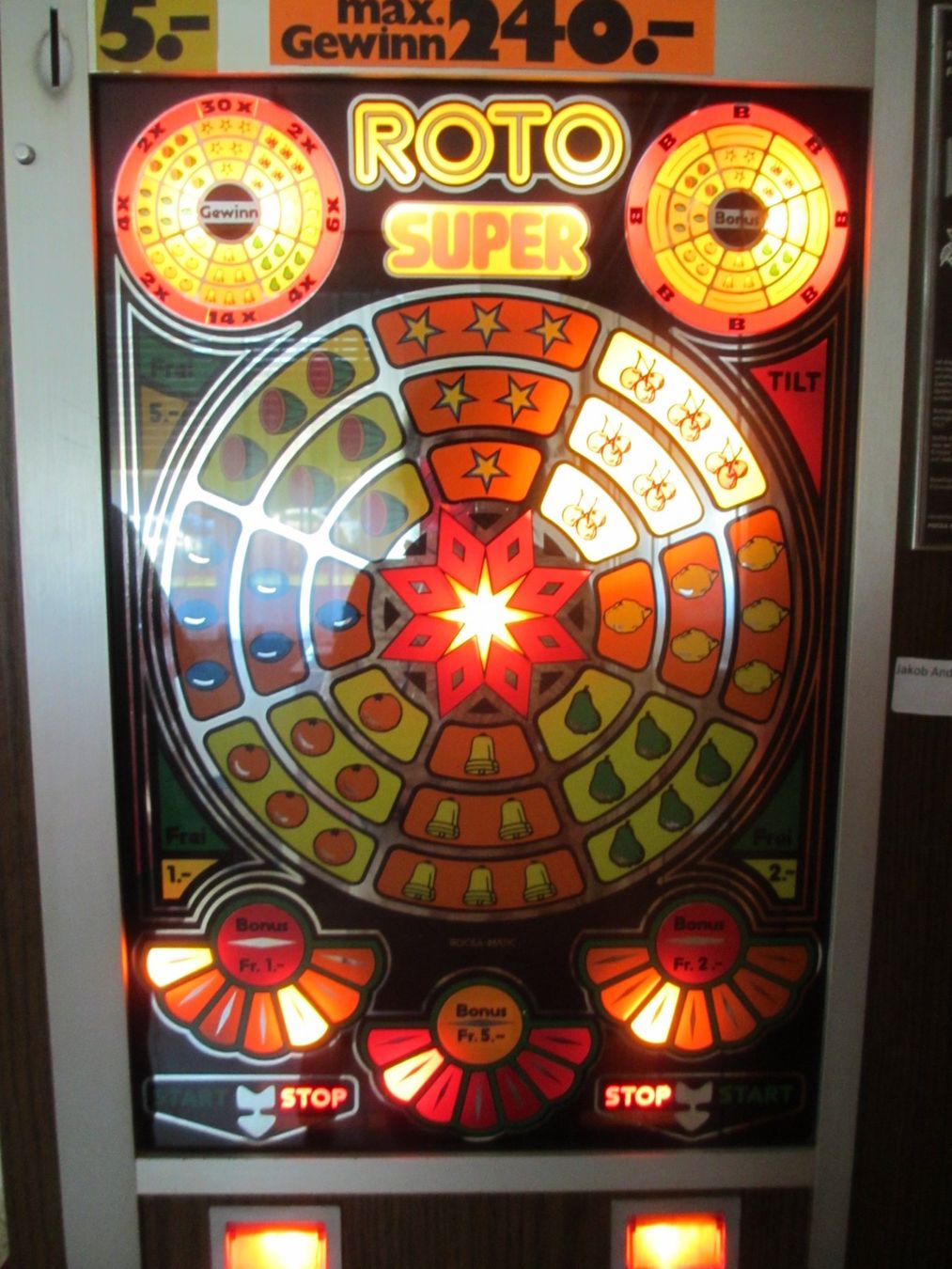 Slot Machine: Geldspielautomat Roto Super – Usato da Herisau venduto da fan_h9qj