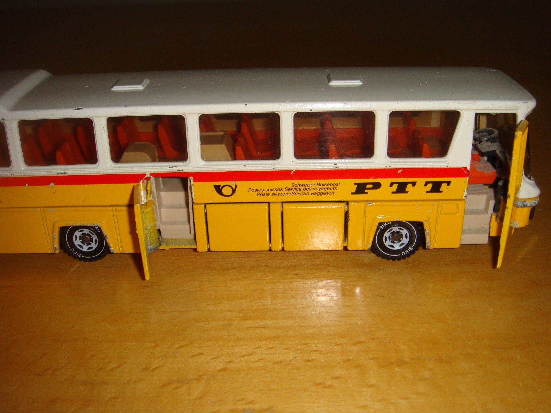 Siku Modellini d'auto: Reisebus PTT Siku 3417 – Usato da Reinach BL venduto da Maryichbins 3