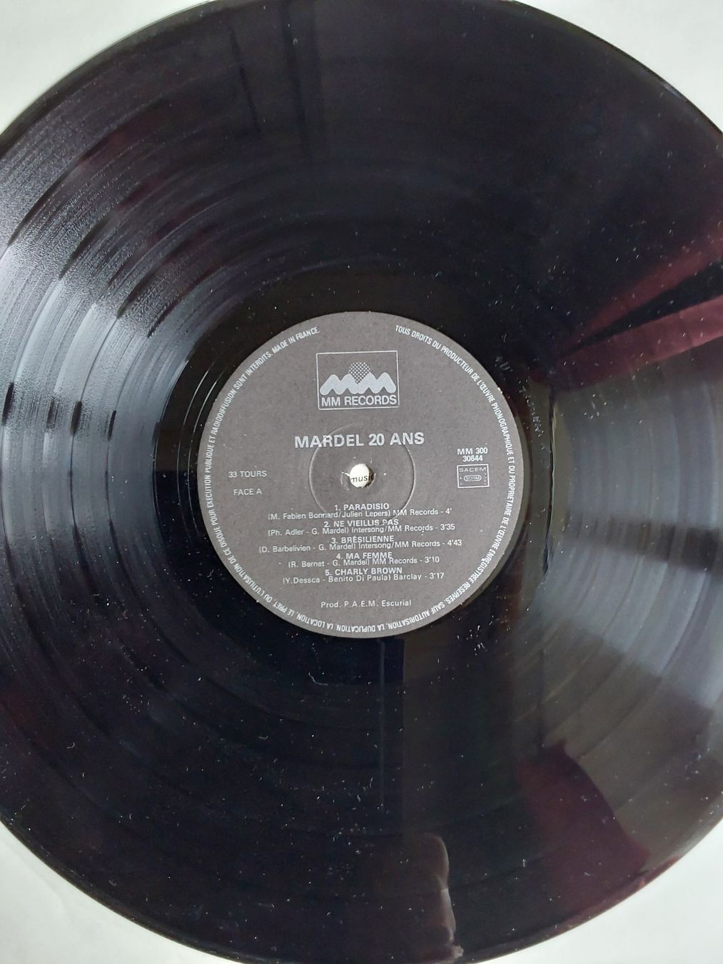 Schallplatten: Vinyl LP Guy Mardel - Mardel 20 ans – Gebraucht aus Villeret von Fil11 3