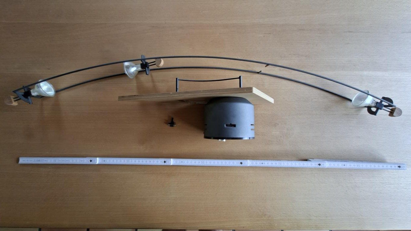Lampadari & plafoniere: Mobile Deckenleuchte mit 3 Spots – Usato da Hünenberg See venduto da Five2twelve 3