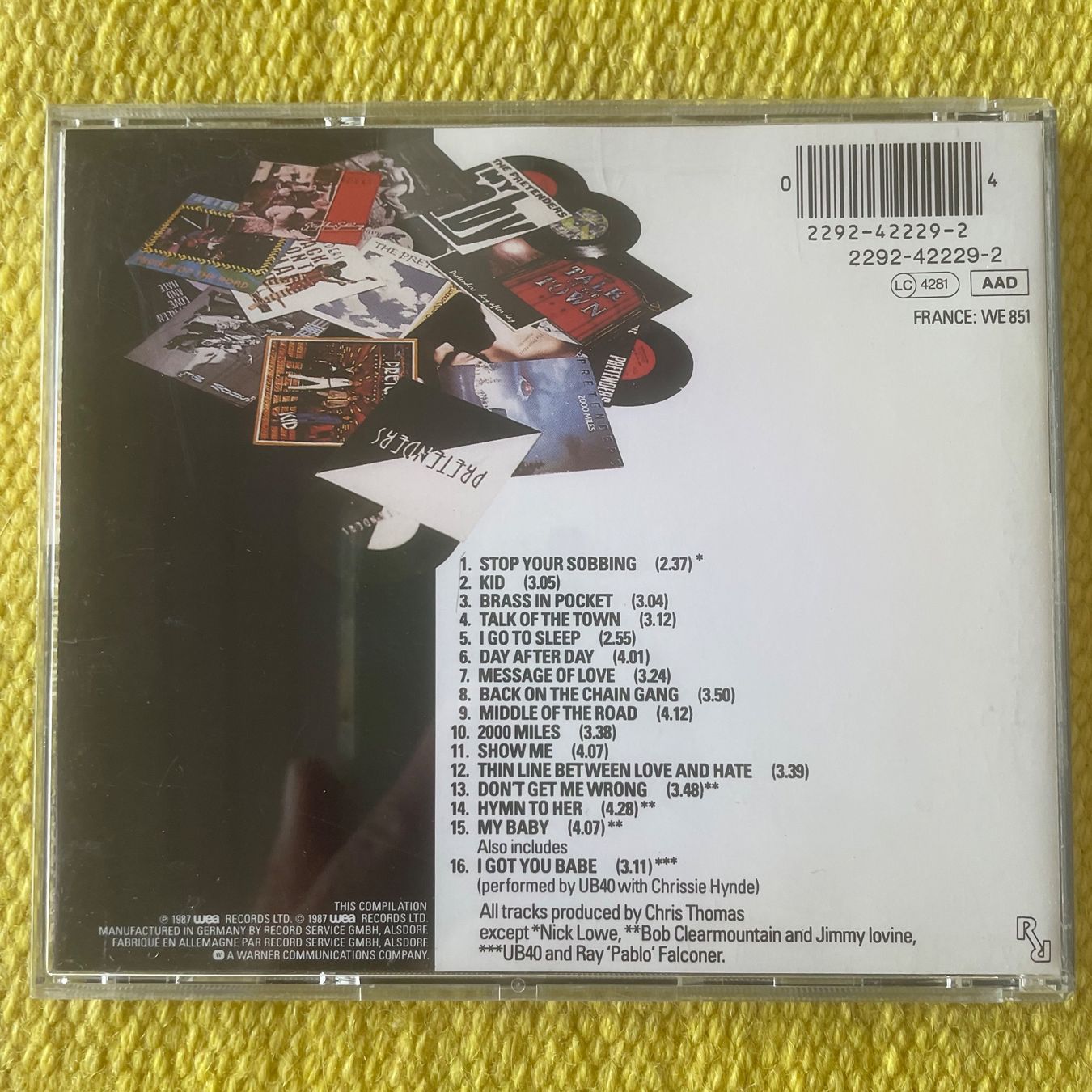 CDs: PRETENDERS-THE SINGLES – Gebraucht aus Rorschacherberg von CD-Roli 1