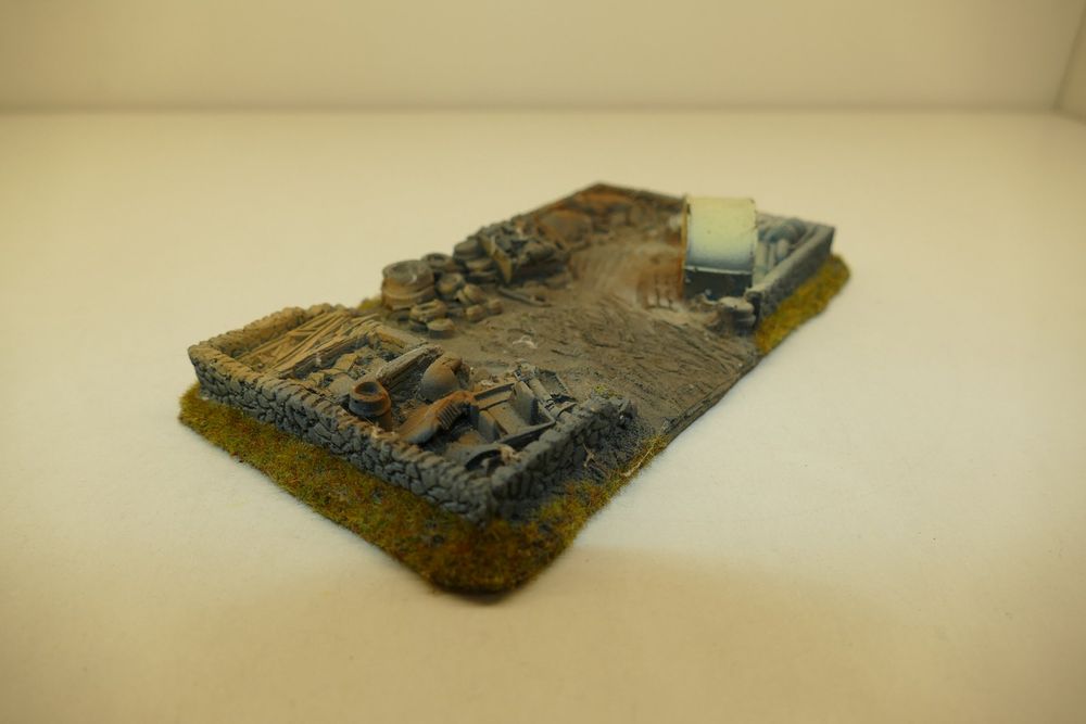 POLA H0 DIORAMA Schrottplatz-Müllautos-Autoverwertung EUR 41,50