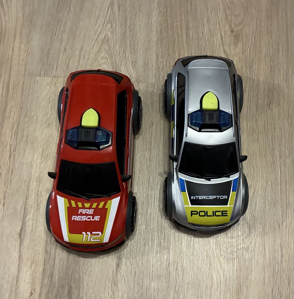 Dickie Toys Giocattoli: Feuerwehr & Polizei Auto mit Light- and Soundeffekt – Usato da Mitlödi venduto da meyer-sabrina 2