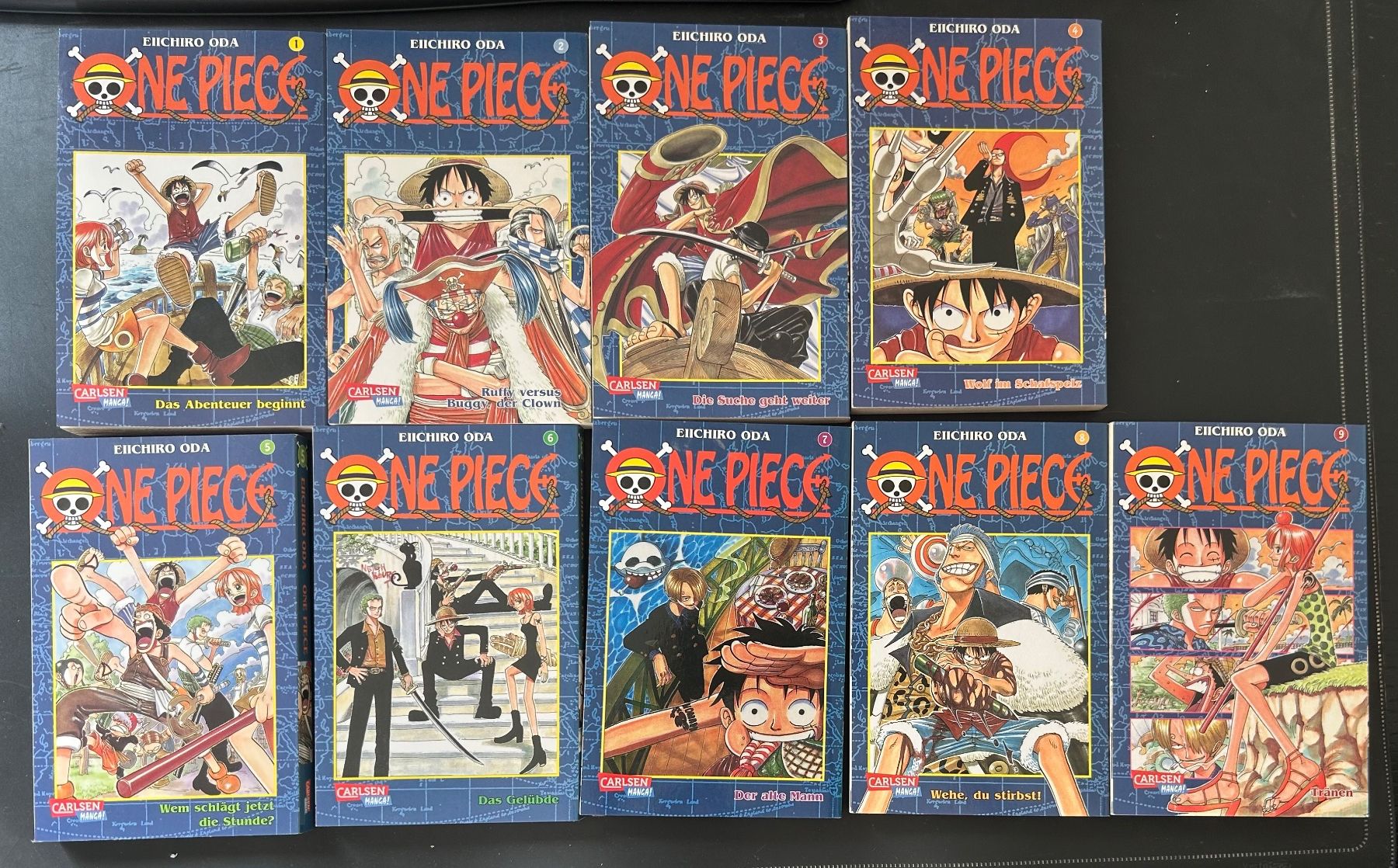 Comics: One Piece Band 1-9 – Gebraucht aus Zürich von eli_686k
