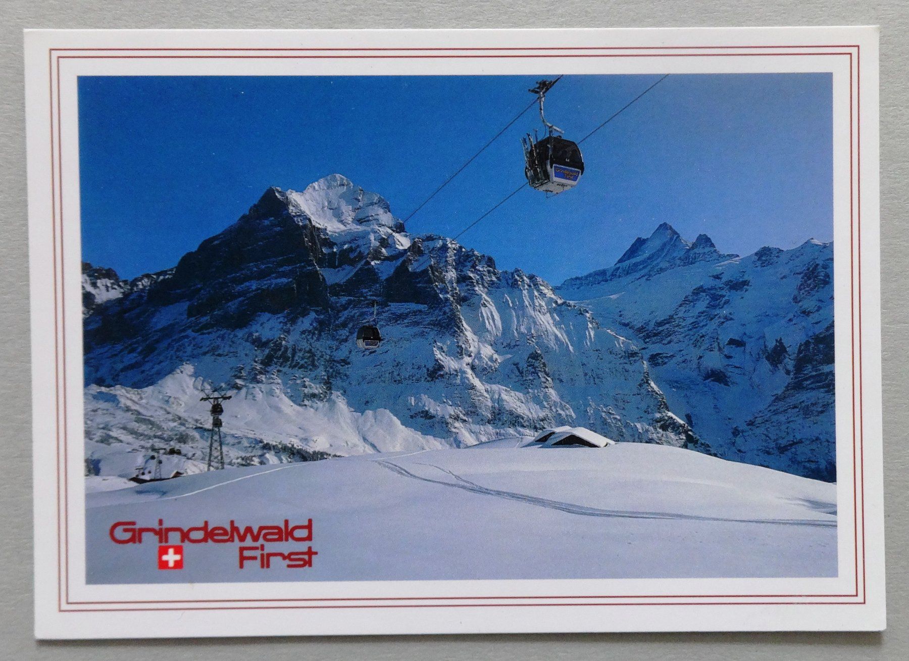 Ansichtskarten: Grindelwald-First 2168 m – Gebraucht aus Fétigny von Billy2miny
