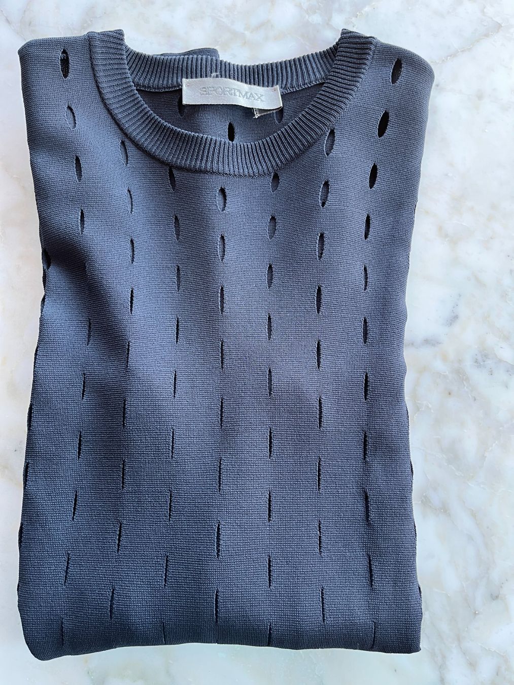Sportmax Pullover & Sweatshirts: SPORTMAX, Pullover, blau – Gebraucht aus Bern von cubus01
