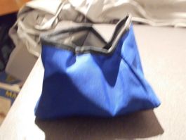 Aufbewahrungsbeutel blau/grau