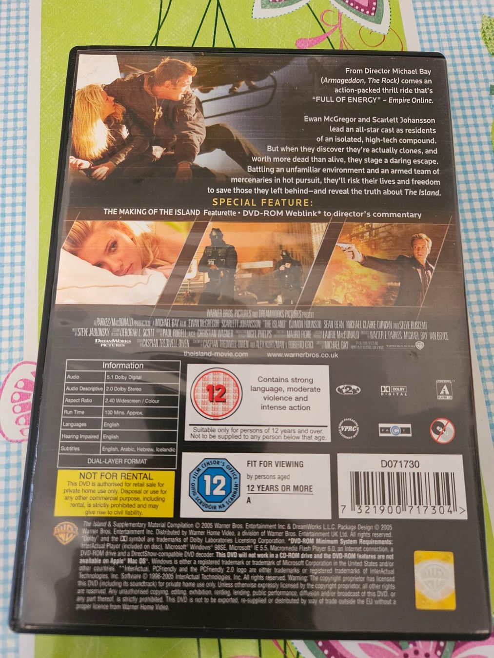 Tutti i DVDs: The Island – Usato da Bern venduto da w_mateo_w 1
