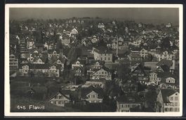 AK Flawil, Teilansicht, 1930