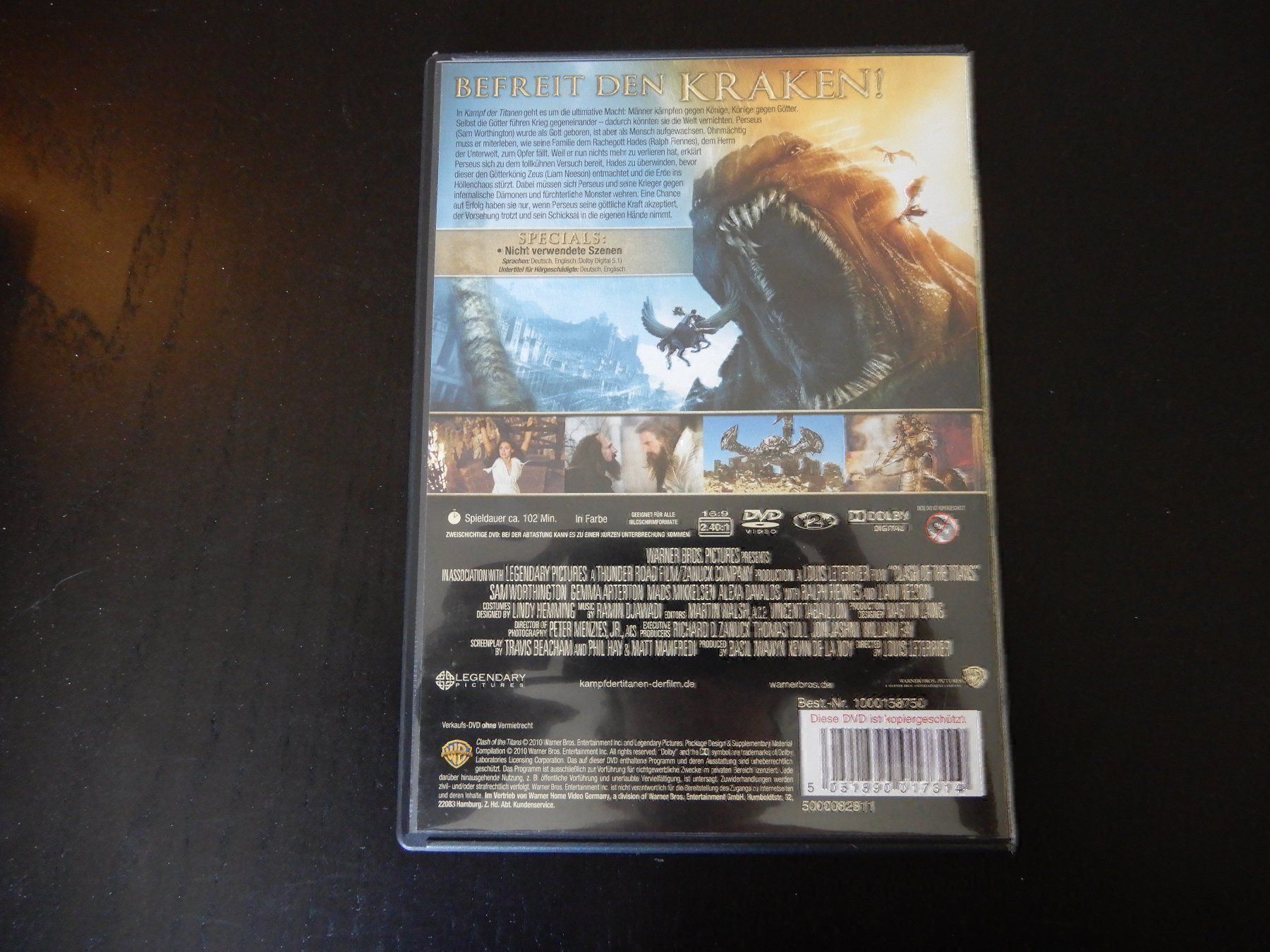 Tutti i DVDs: Kampf der Titanen – Usato da Erstfeld venduto da Uhu1980 2