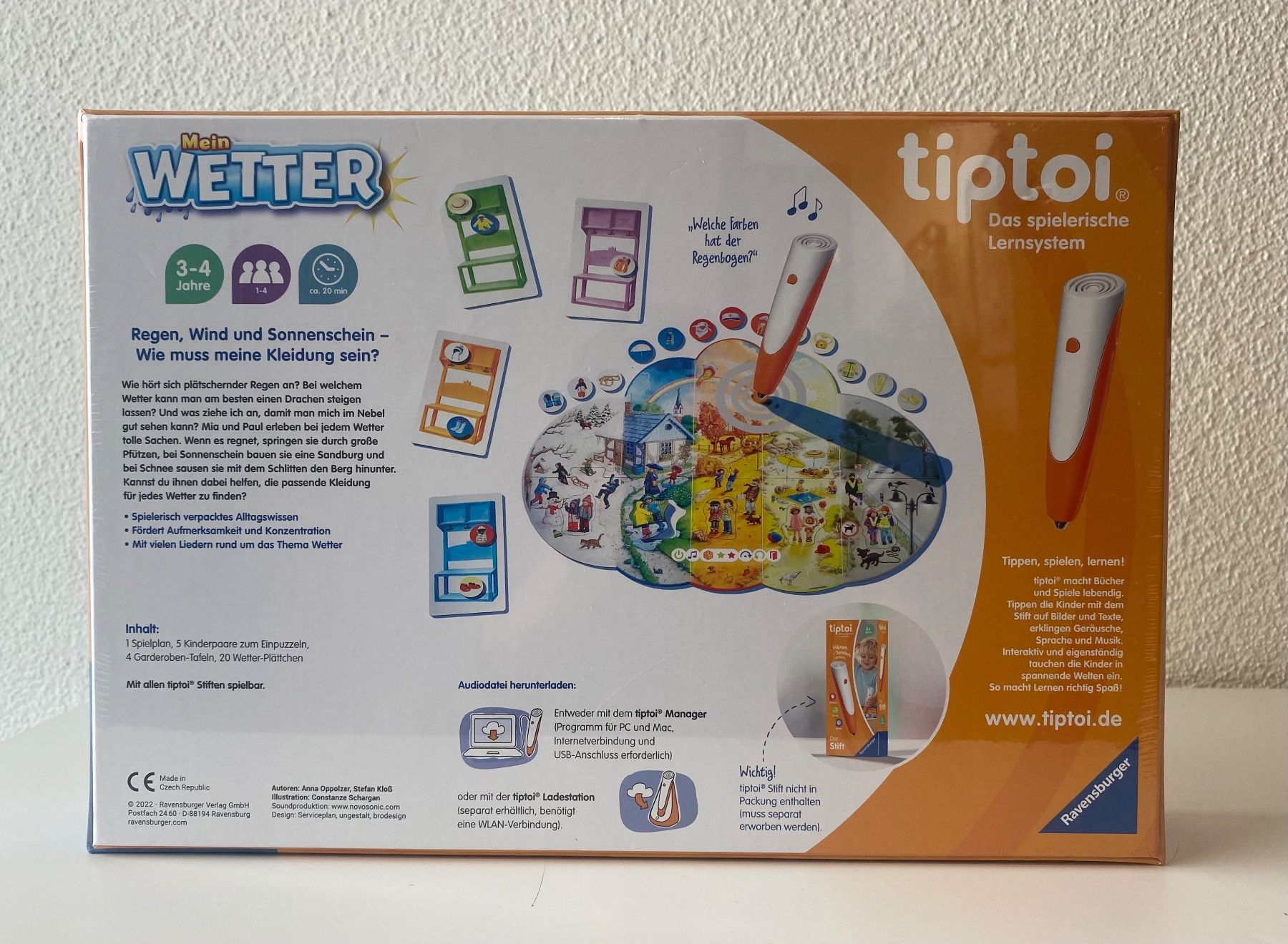 Tiptoi Giochi: Tiptoi Mein Wetter "NEU" – Nuovo e nell'imballaggio originale da Mellingen venduto da Lapequenita 1
